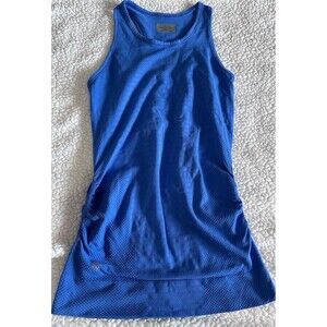 Athleta Tank Top blue Size Small runched racer back athletic